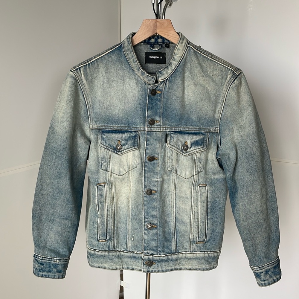 Men’s The Kooples Paris washed Denim Jacket